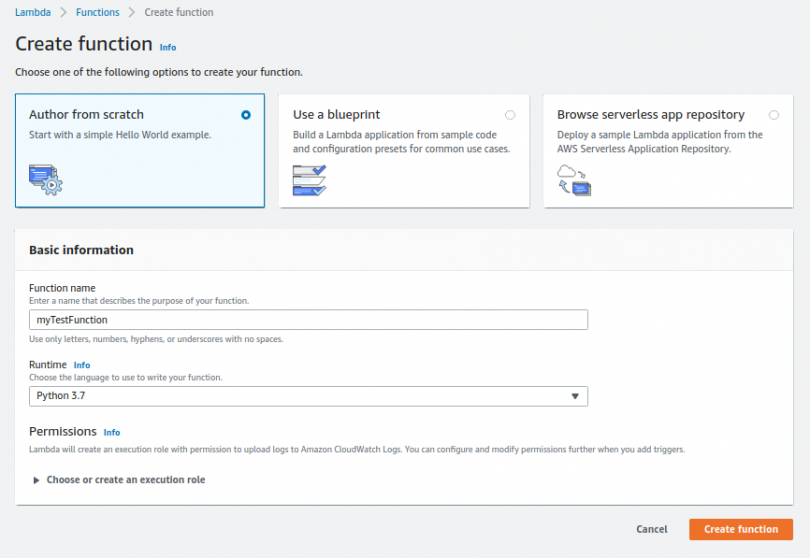How to build an AWS Lambda function with Python 3.7 (the right way ...